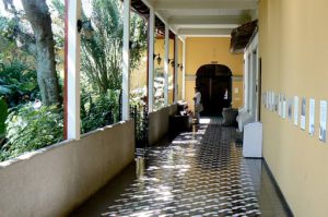 Courtyard veranda in National Museum of Costa Rica
